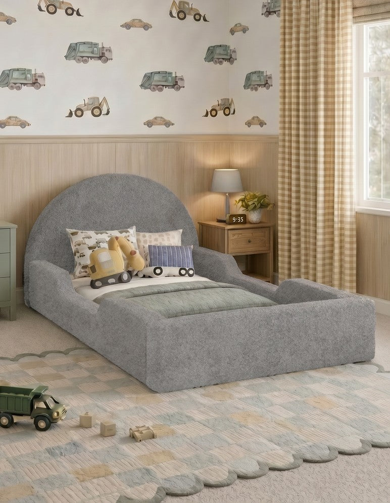 Milano Cubrio Kids Tool-Free Bed Frame - Single - Grey