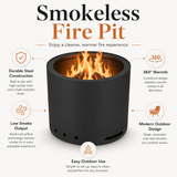 Heata NOKE Smokeless Fire Pit